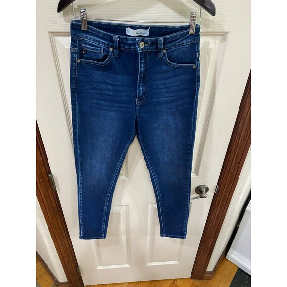 KanCan Womens Medium Wash Skinny Jeans Size 9/28 Cotton/Polyester/Spandex Blend - Picture 6 of 10